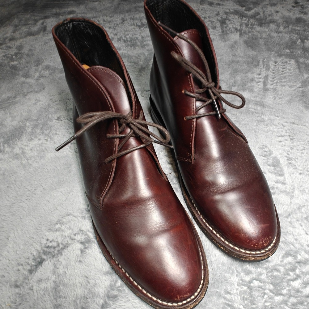 Thursday Boot Co Scout Chukka Mens 9.5 Brown Leather Everyday Lace Up Boots